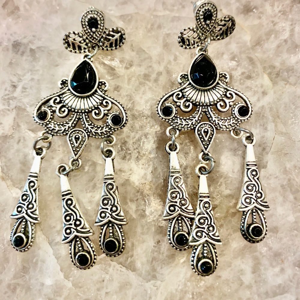Boho earrings set
